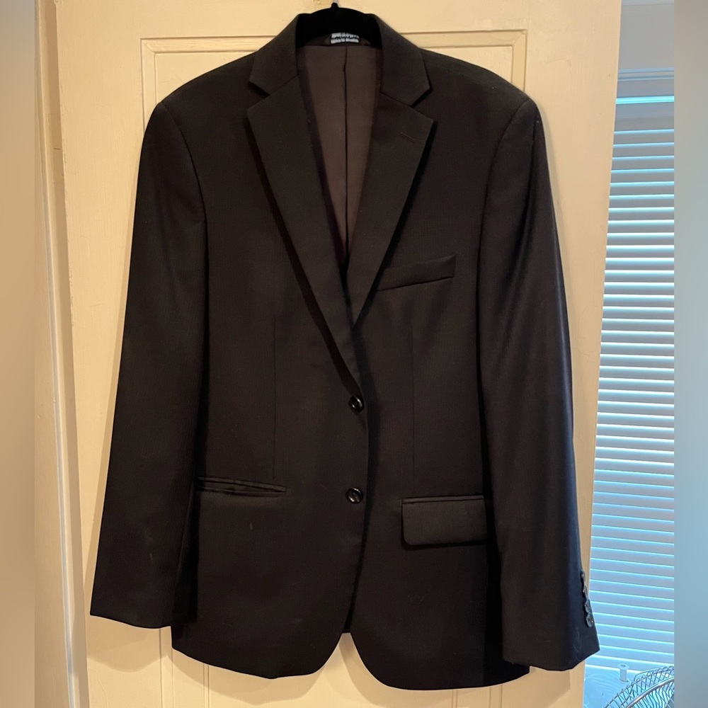 Black Marc Anthony Suit Jacket